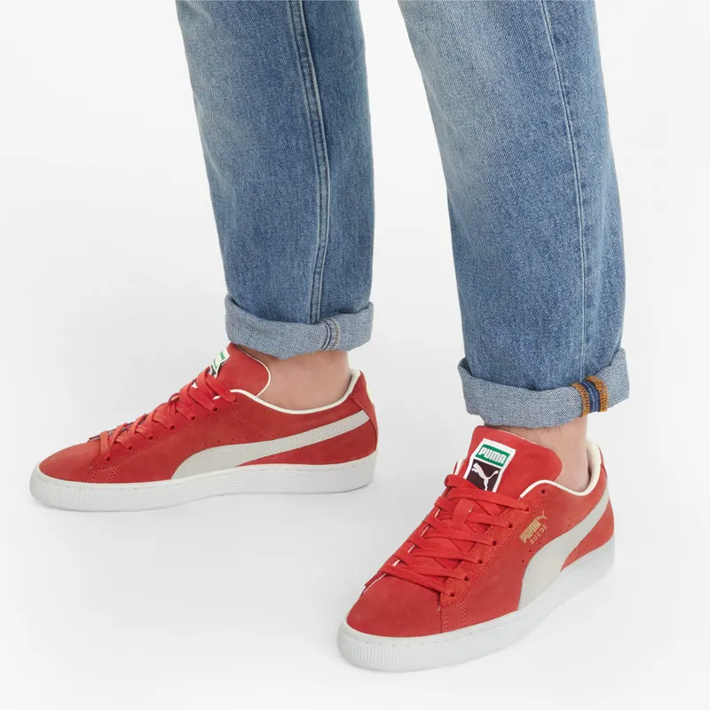 Puma Suede Classic XXI Rood/Wit (374915-02)