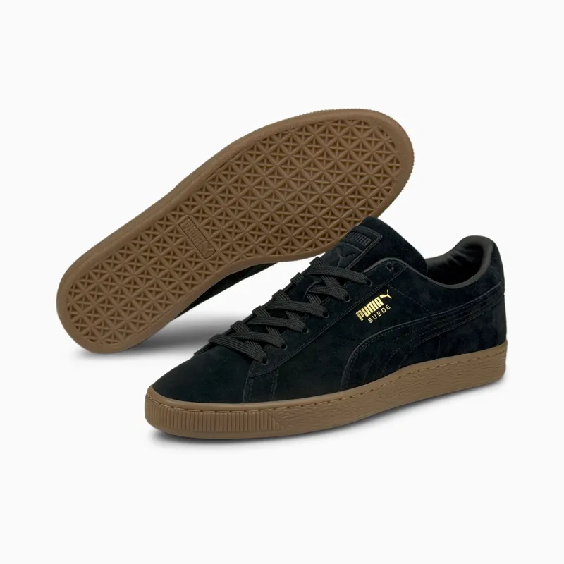 Puma Suede Gum Zwart (381174-01)