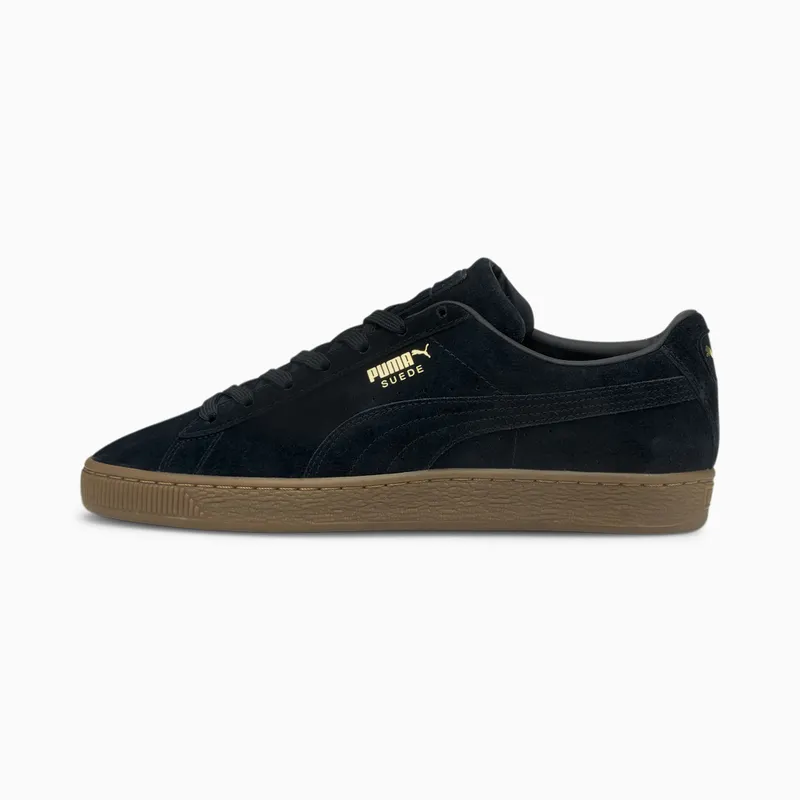 Puma Suede Gum Zwart (381174-01)