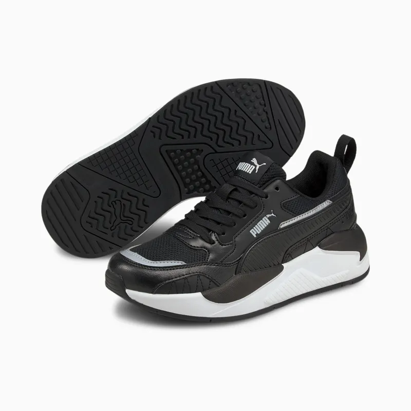 Puma X-Ray 2 Square Zilver/Zwart/Wit (374190-10)
