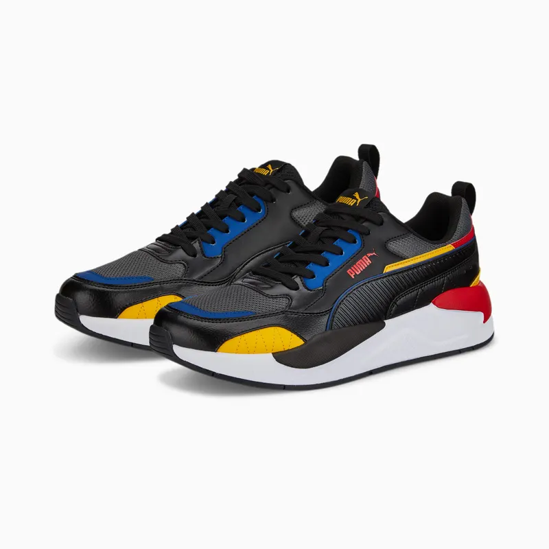 Puma X-Ray 2 Square Blauw/Zwart/Rood (373108-50)