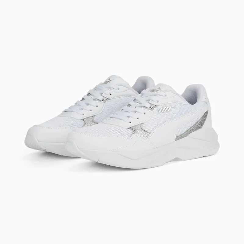 Puma X-Ray Speed Lite Distressed Zilver/Wit (386458-02)