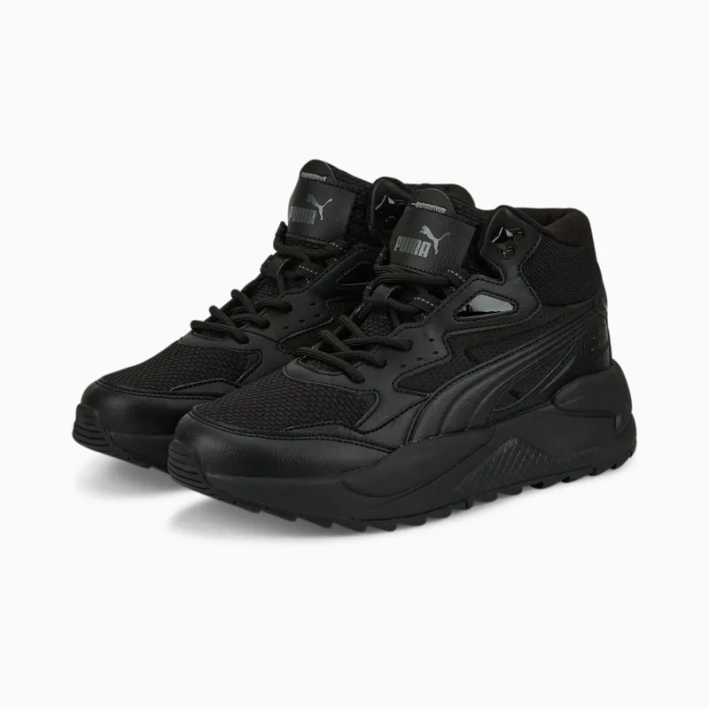 Puma X-Ray Speed Mid WTR Youth Zwart (387385-01)