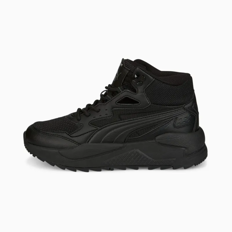 Puma X-Ray Speed Mid WTR Youth Zwart (387385-01)