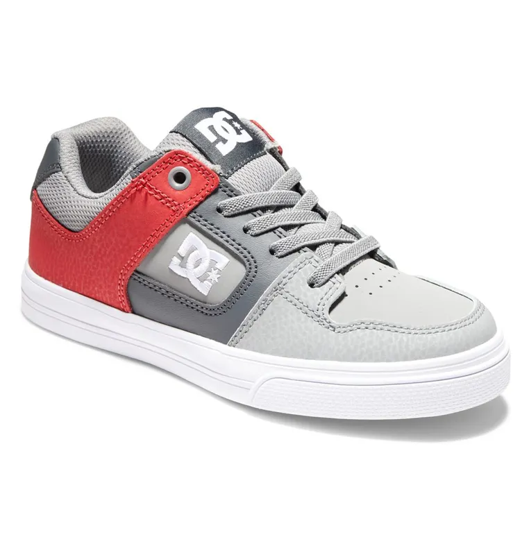 DC Shoes Pure Elastic grey/grey/white (ADBS300256-XSSW)
