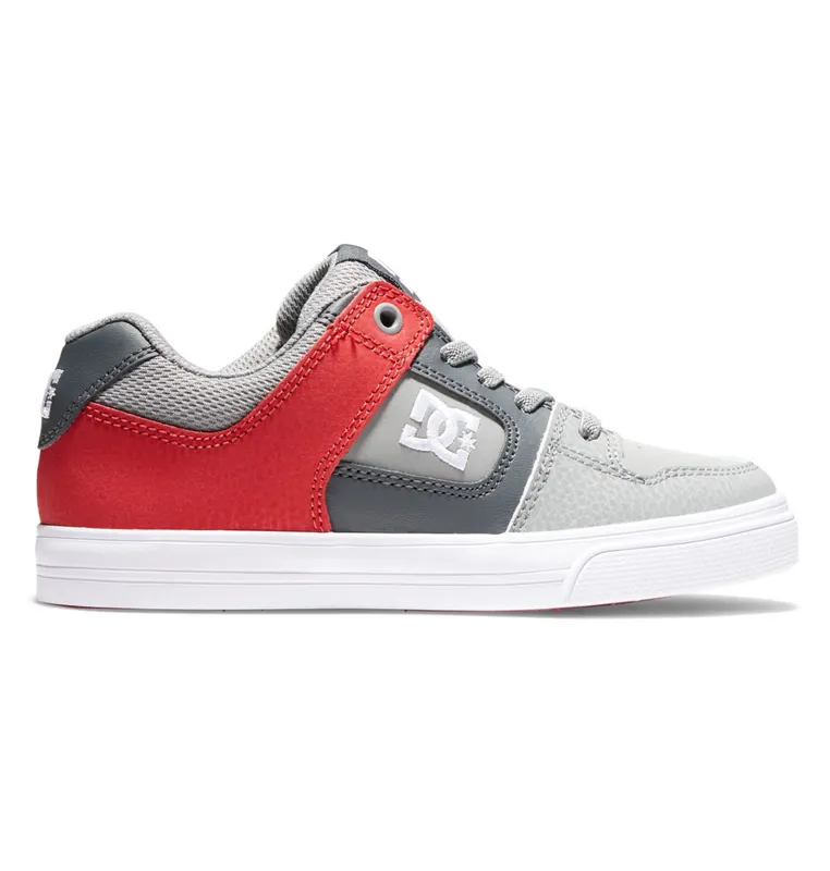 DC Shoes Pure Elastic grey/grey/white (ADBS300256-XSSW)