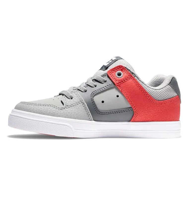 DC Shoes Pure Elastic grey/grey/white (ADBS300256-XSSW)