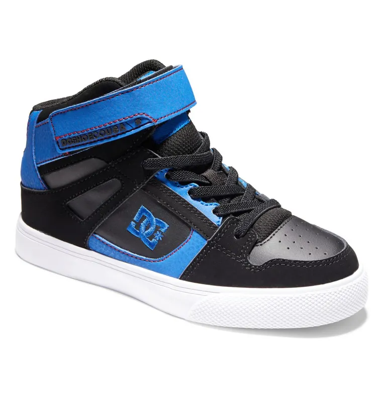 DC Shoes Pure High-Top EV black/blue/red (ADBS300324-XKBR)