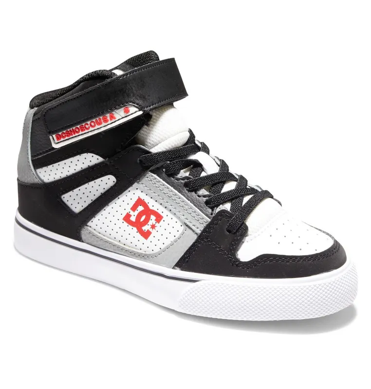 DC Shoes Pure High-Top EV white/black/red (ADBS300324-XWKR)