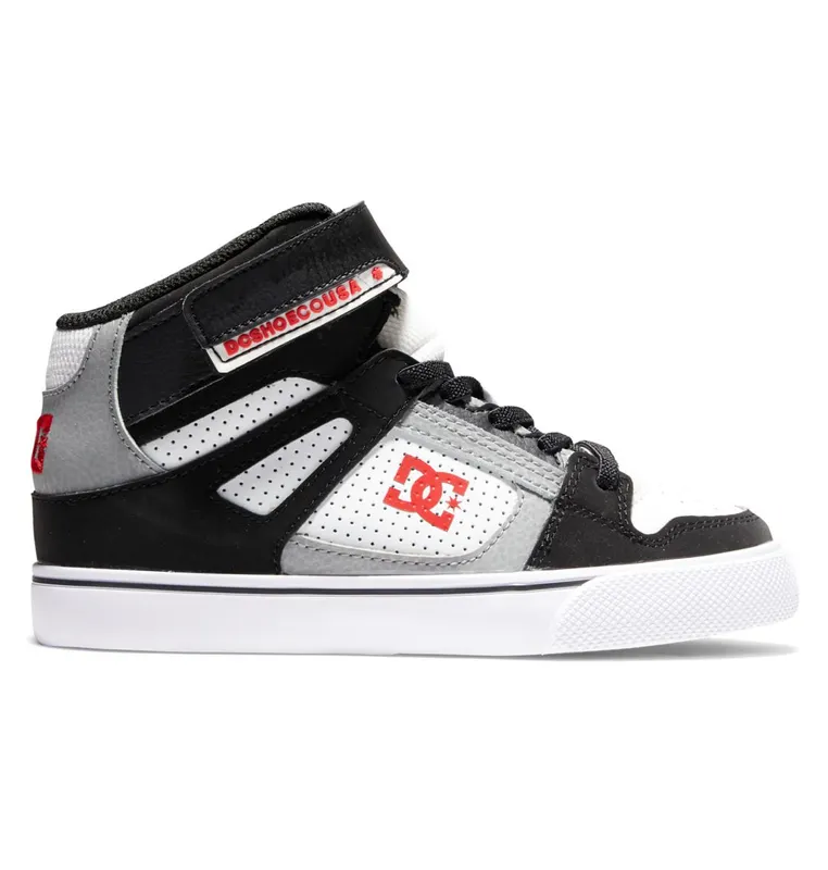 DC Shoes Pure High-Top EV white/black/red (ADBS300324-XWKR)