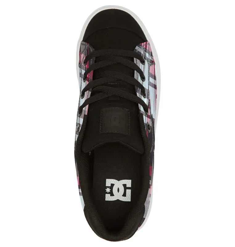DC Shoes Chelsea black/blue/plaid (ADJS300243-0BP)