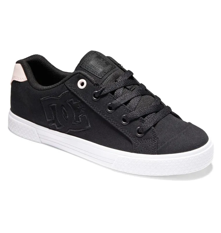 DC Shoes Chelsea black/black/pink (ADJS300243-XKKM)