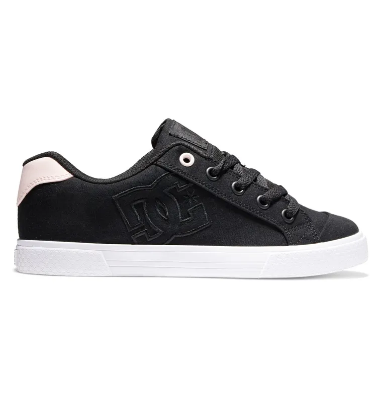 DC Shoes Chelsea black/black/pink (ADJS300243-XKKM)