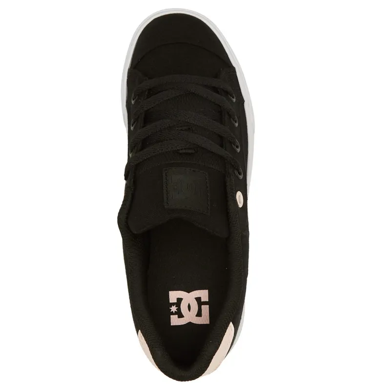 DC Shoes Chelsea black/black/pink (ADJS300243-XKKM)