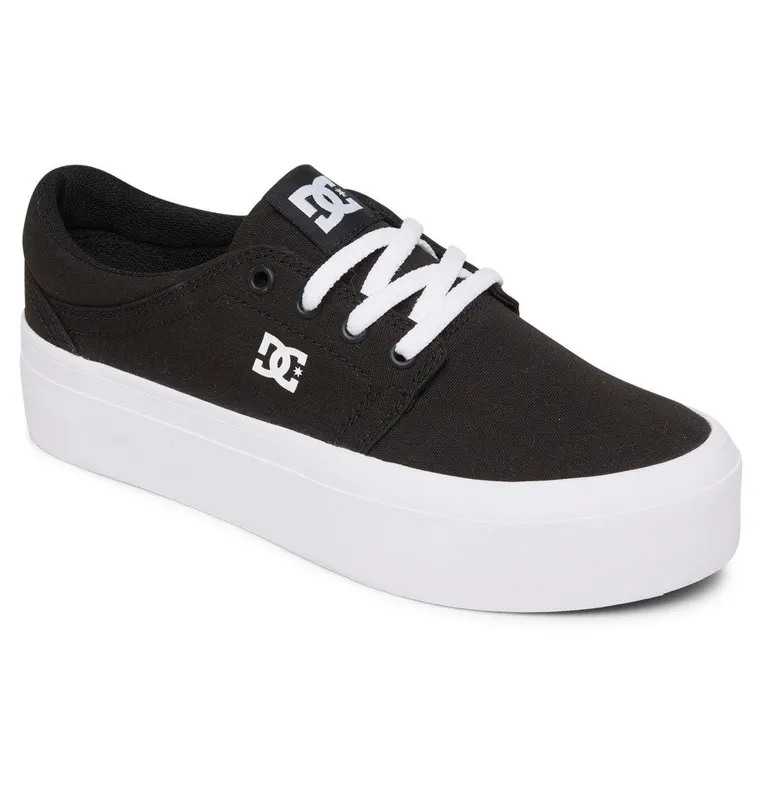 DC Shoes Trase Platform black/white (ADJS300269-BKW)
