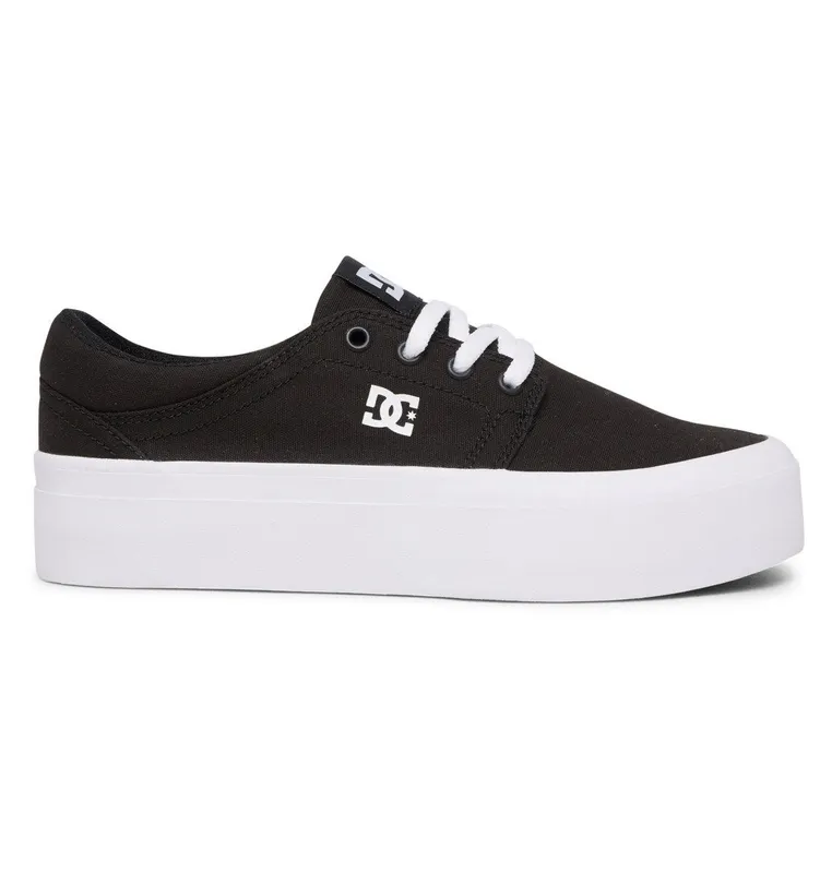 DC Shoes Trase Platform black/white (ADJS300269-BKW)