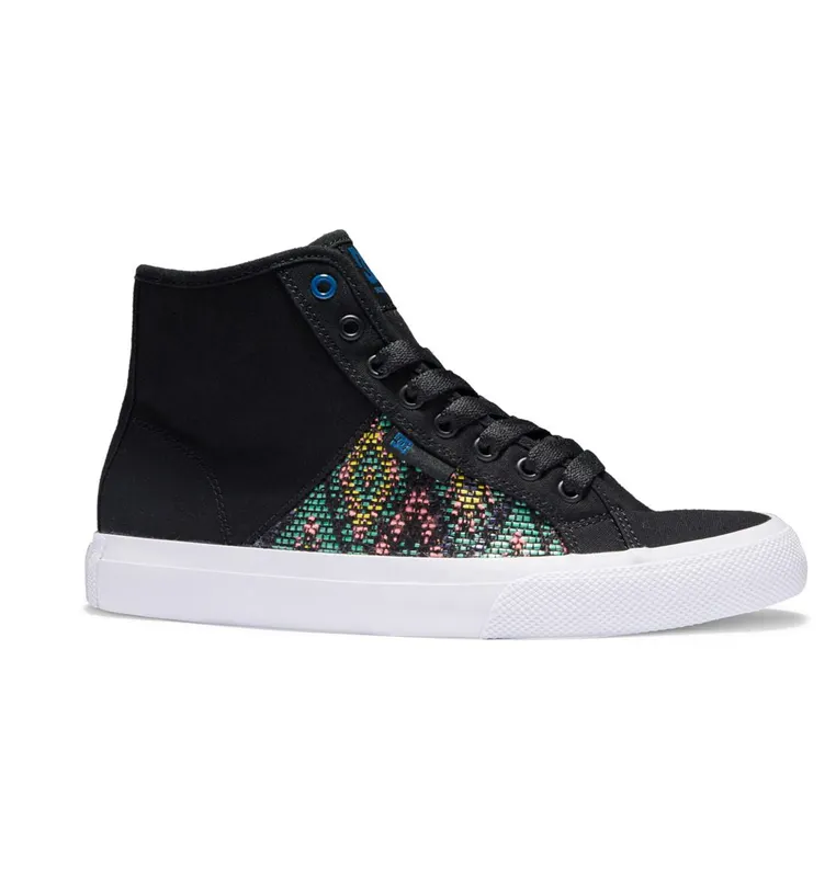 DC Shoes Manual Hi Tx Le blue plaid (ADJS300290-BL8)