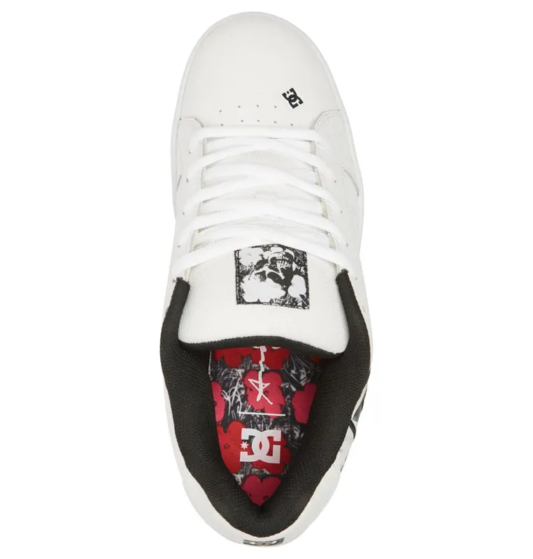 DC Shoes Andy Warhol Net white/black (ADYS100720-WBK)