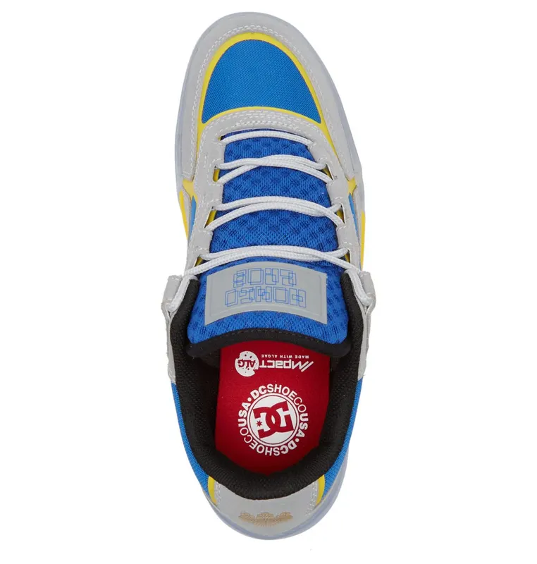 DC Shoes DC Metric x Hongo grey/blue/yellow (ADYS100740-XSBY)