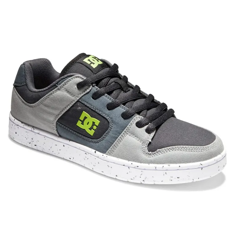 DC Shoes Manteca Zero Waste black/grey/green (ADYS100768-XKSG)