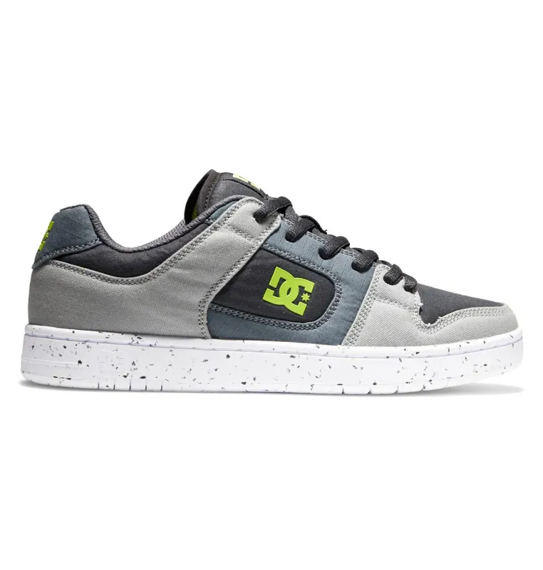 DC Shoes Manteca Zero Waste black/grey/green (ADYS100768-XKSG)