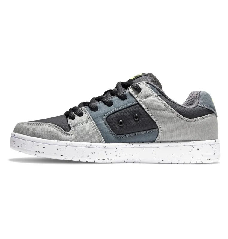 DC Shoes Manteca Zero Waste black/grey/green (ADYS100768-XKSG)