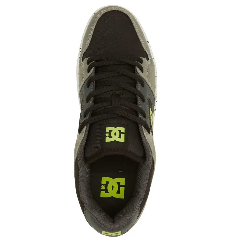 DC Shoes Manteca Zero Waste black/grey/green (ADYS100768-XKSG)