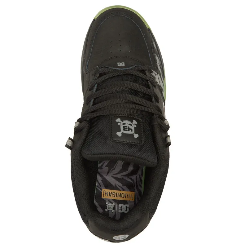 DC Shoes Versatile KB black/black/green (ADYS200072-XKKG)