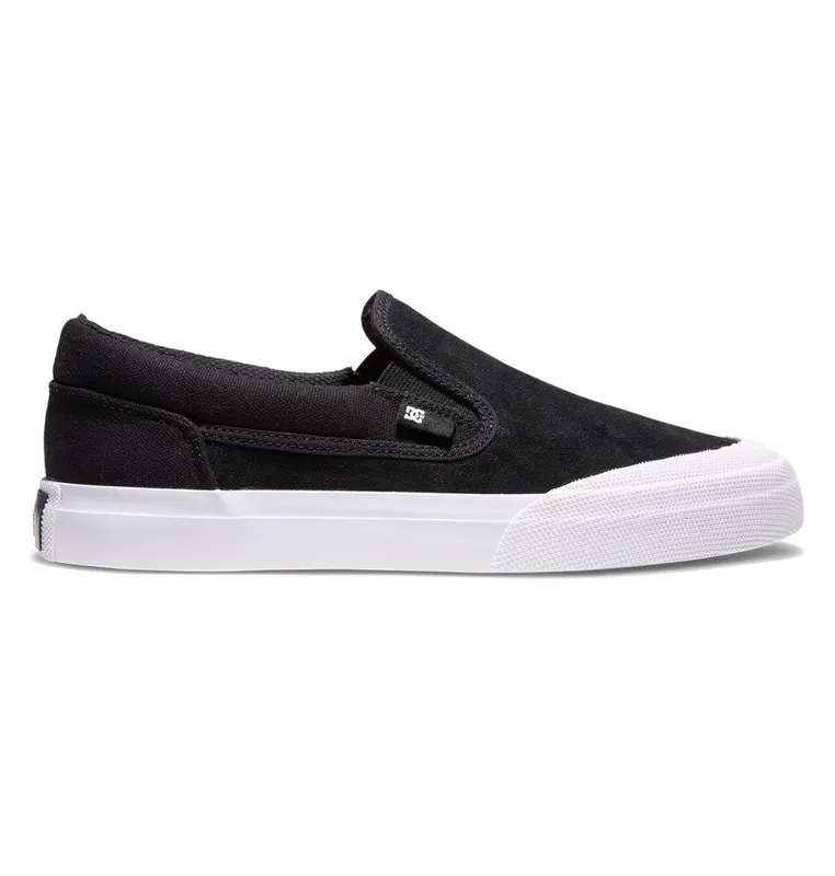 DC Shoes Manual Slip-Op black/black/white (ADYS300705-XKKW)