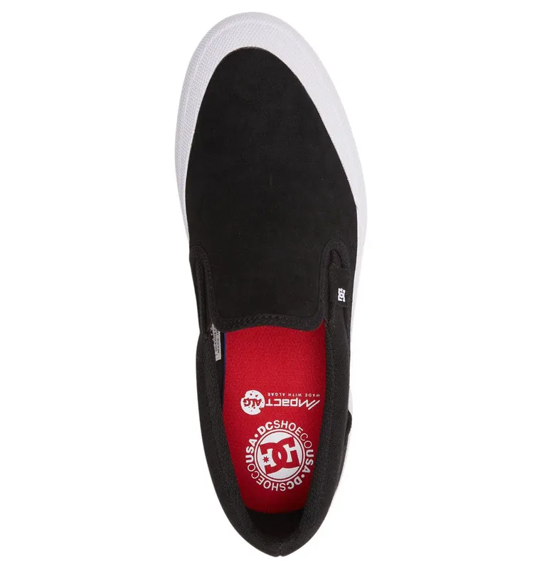 DC Shoes Manual Slip-Op black/black/white (ADYS300705-XKKW)