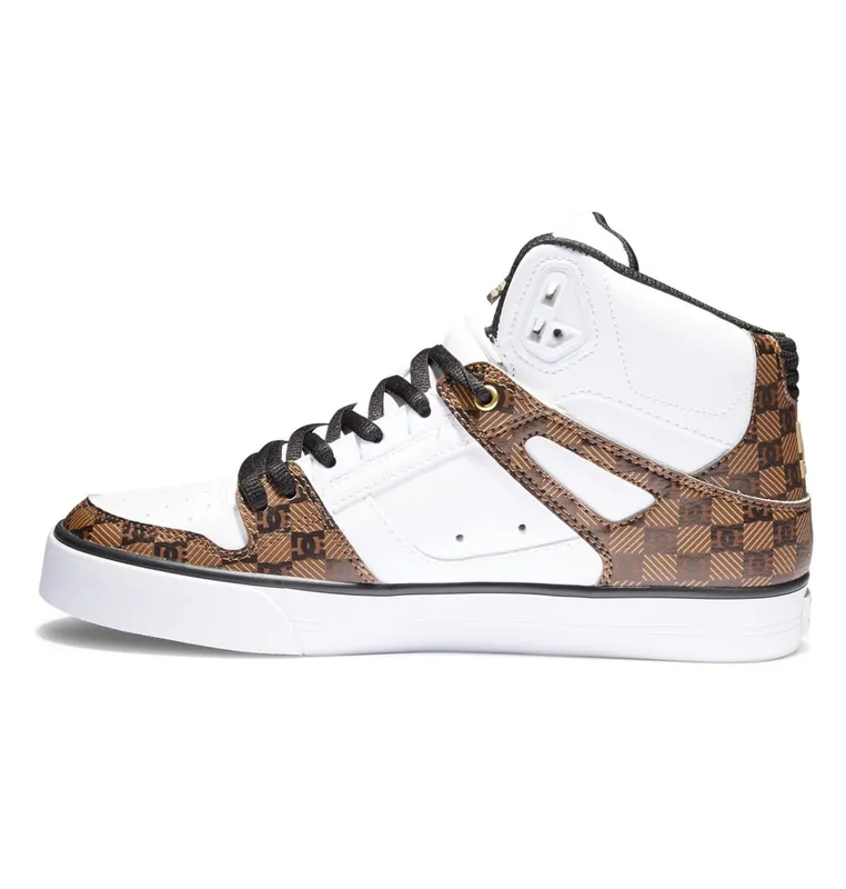 DC Shoes Pure Hi SE black/brown/white (ADYS400042-XKCW)