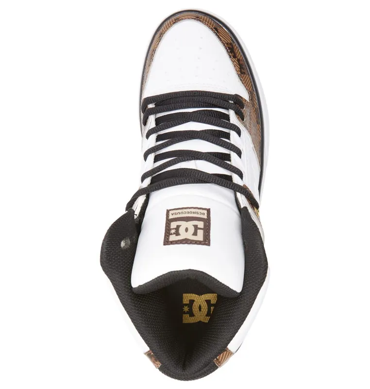 DC Shoes Pure Hi SE black/brown/white (ADYS400042-XKCW)