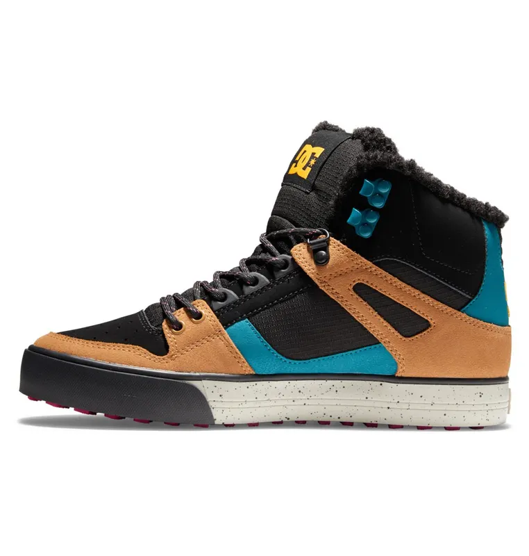 DC Shoes Pure High WNT black/brown/black (ADYS400047-XKCK)
