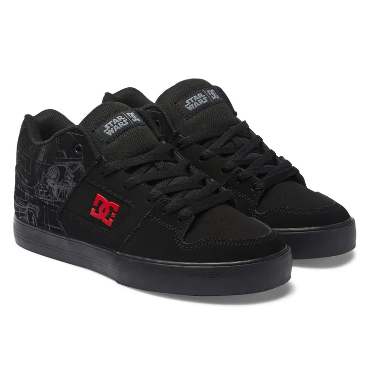 DC Shoes Star Wars X DC Pure Mid black/red (ADYS400085-BLR)