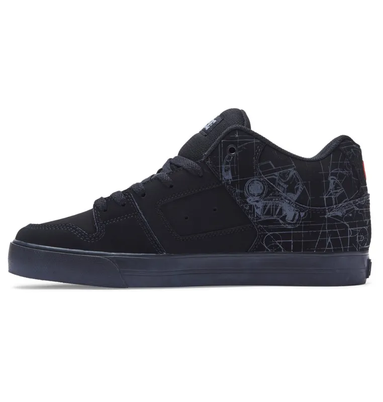DC Shoes Star Wars X DC Pure Mid black/red (ADYS400085-BLR)