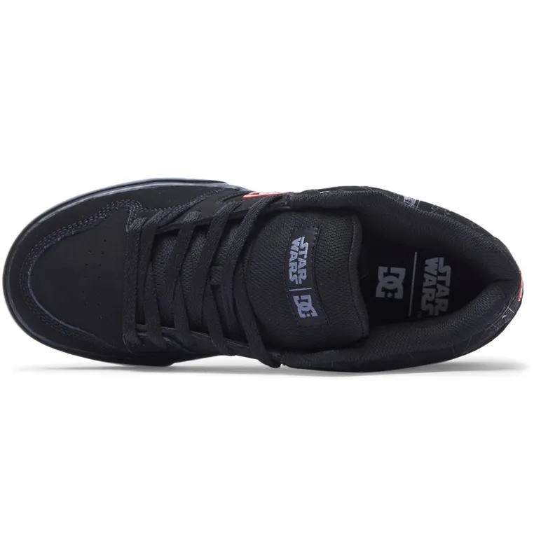 DC Shoes Star Wars X DC Pure Mid black/red (ADYS400085-BLR)