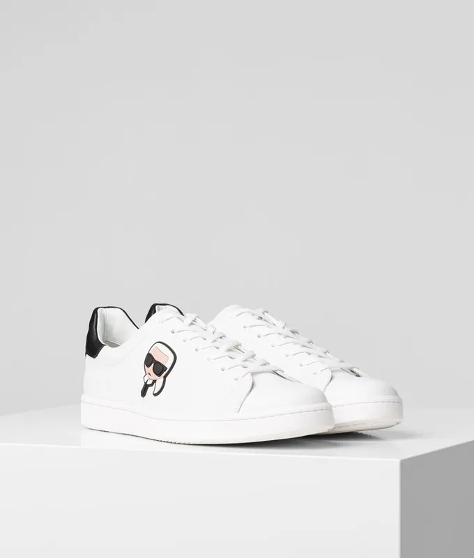 Karl Lagerfeld K/Ikonik Sneakers met vetersluiting en 3D-effect (11754679NJ)