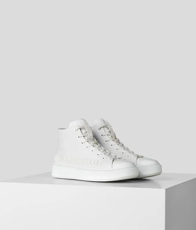 Karl Lagerfeld MAXI KUP SNEAKER ENKELLAARSJES MET KARL INJEKT LOGO (17137535VU)