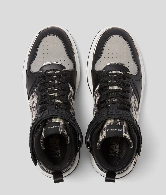 Karl Lagerfeld K/MONOGRAM ELEKTRA JACQUARD HOGE SNEAKERS (17171902TK)