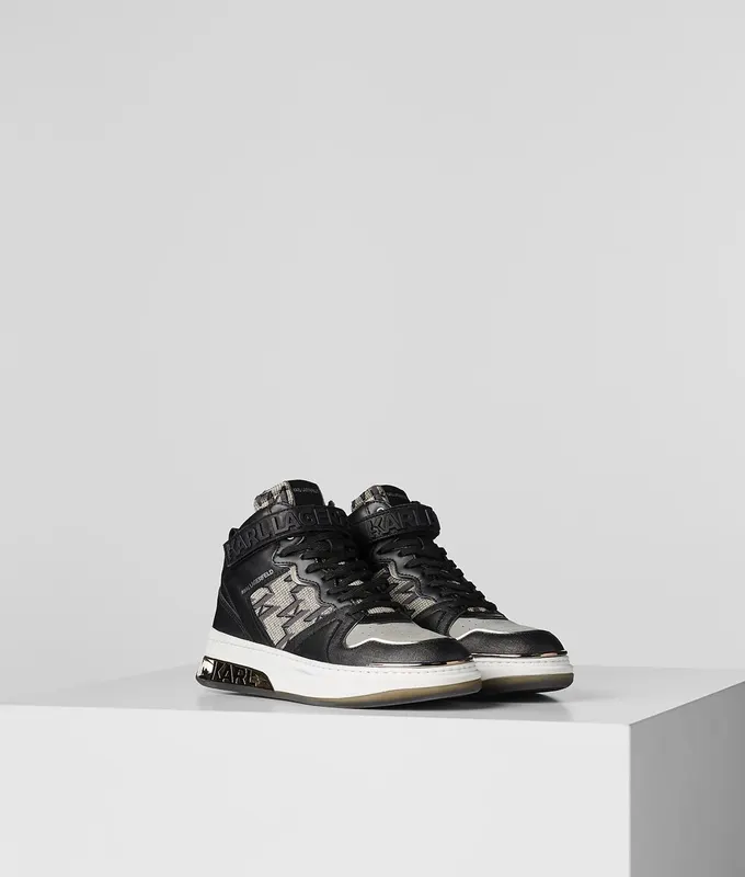 Karl Lagerfeld K/MONOGRAM ELEKTRA JACQUARD HOGE SNEAKERS (17171902TK)