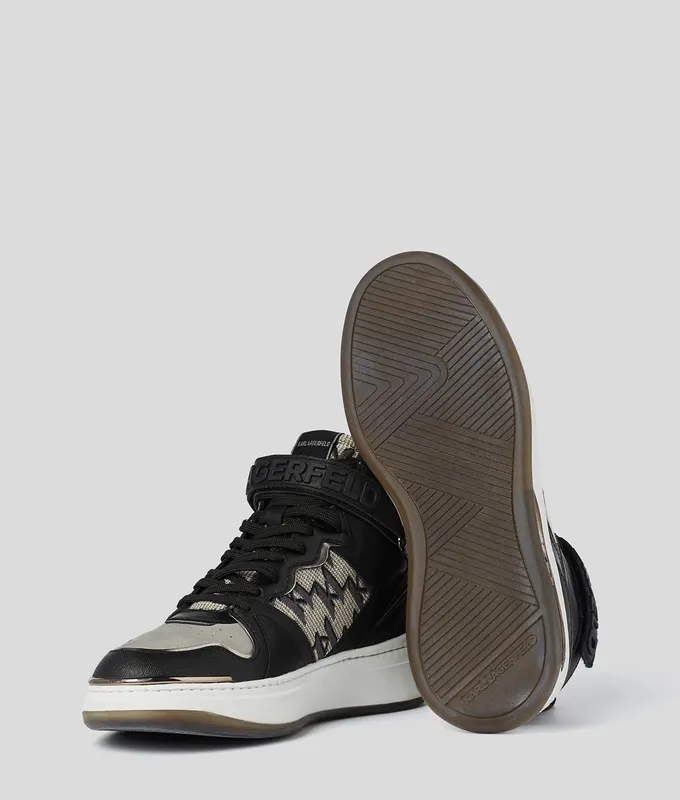 Karl Lagerfeld K/MONOGRAM ELEKTRA JACQUARD HOGE SNEAKERS (17171902TK)