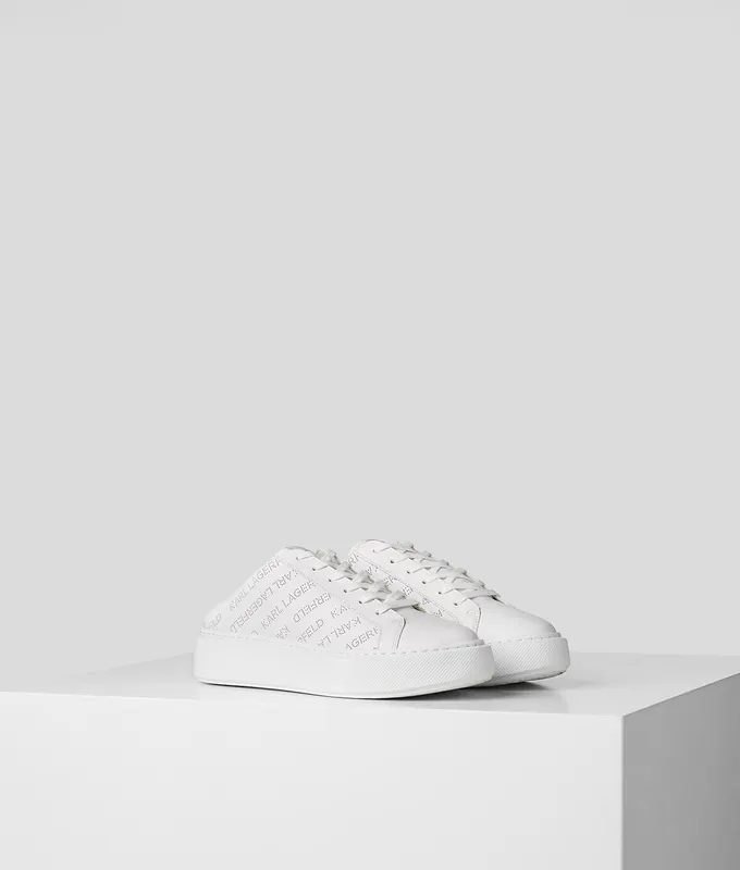 Karl Lagerfeld Maxi Kup Geperforeerde Logo pantoffels (17203792ND)