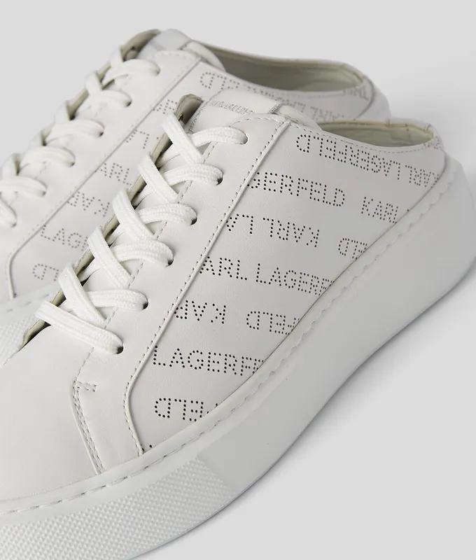 Karl Lagerfeld Maxi Kup Geperforeerde Logo pantoffels (17203792ND)