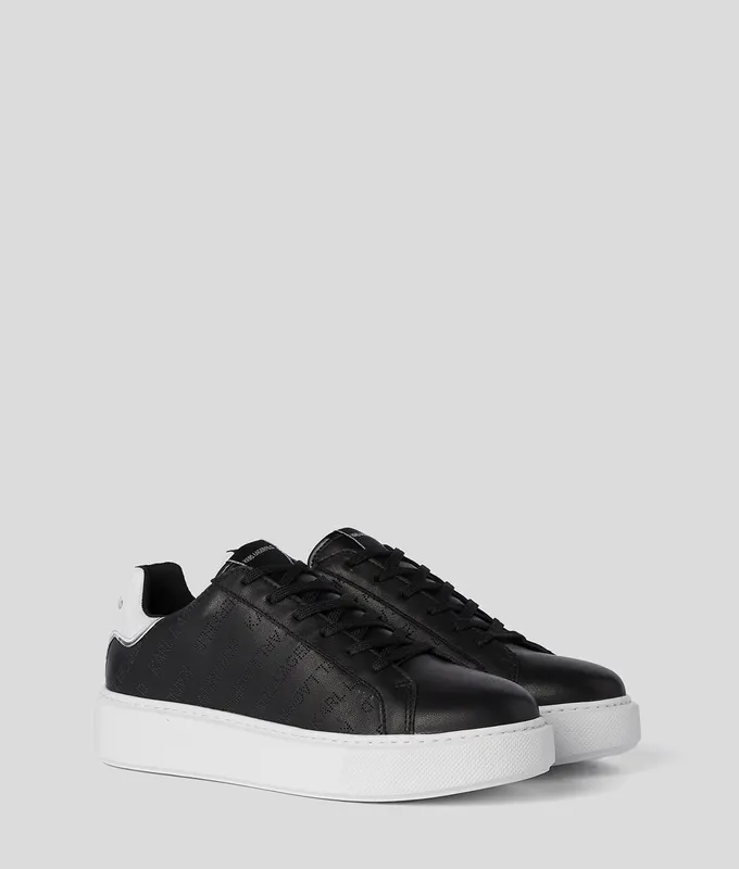Karl Lagerfeld Maxi Kup sneakers met geperforeerd logo (17214250RC)