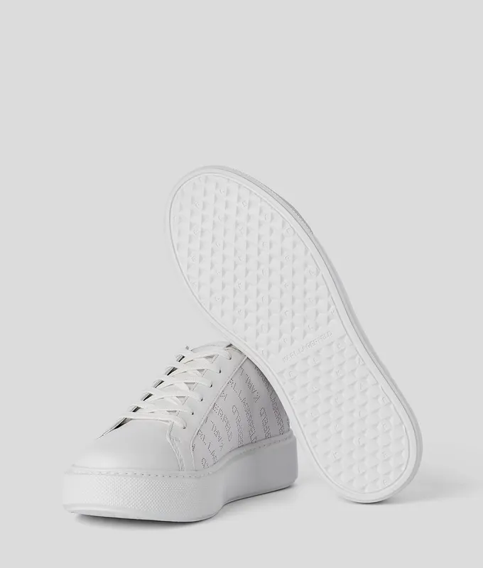 Karl Lagerfeld Maxi Kup sneakers met geperforeerd logo (17238236TU)