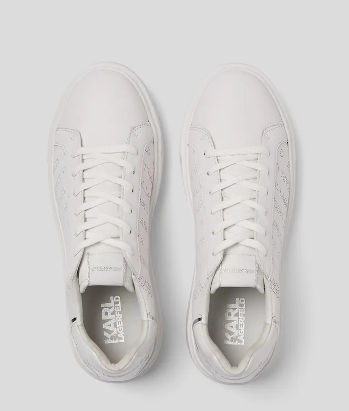 Karl Lagerfeld Maxi Kup sneakers met geperforeerd logo (17238236TU)
