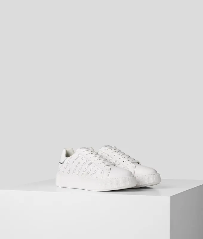 Karl Lagerfeld Maxi Kup sneakers met geperforeerd logo (17238236TU)