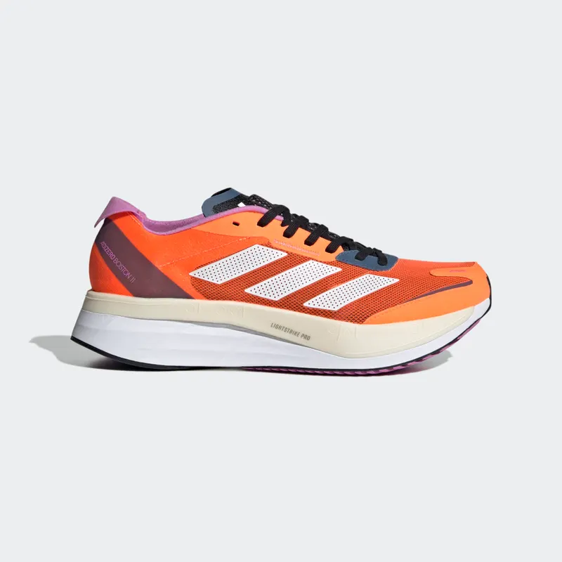 adidas Adizero Boston 11 Solar Orange / Cloud White / Wonder Steel (GX6652)
