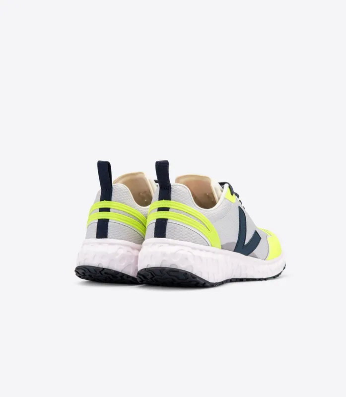Veja CONDOR MESH LIGHT GREY JAUNE FLUO (CD012431)