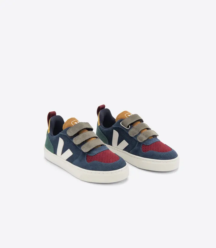 Veja V-10 SUEDE MULTICO NAUTICO (CV0303027C)